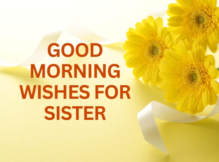 Good Morning Sister