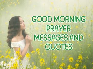 Good Morning Prayer Messages