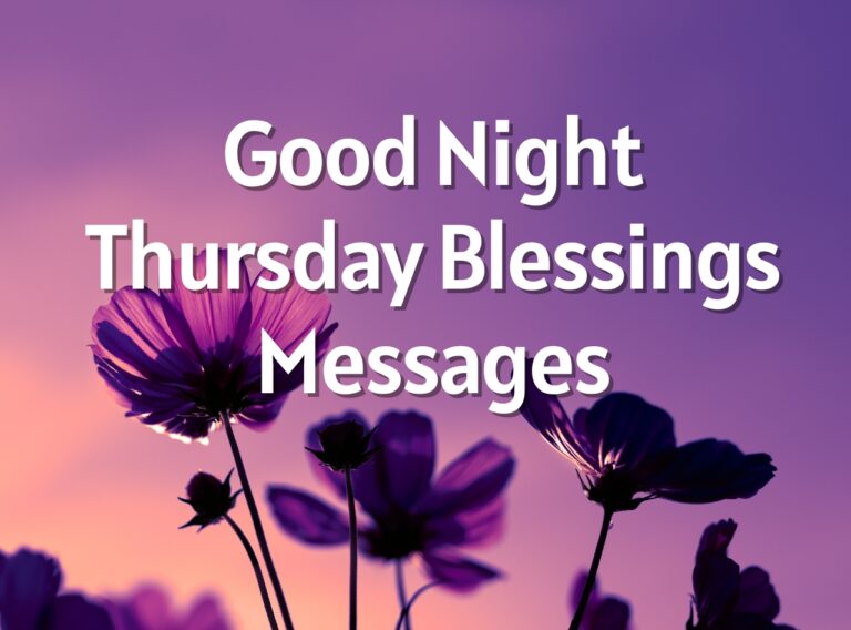 Good Night Thursday Blessings