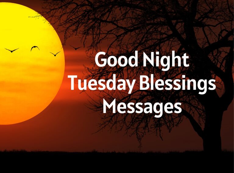 Good Night Tuesday Blessings