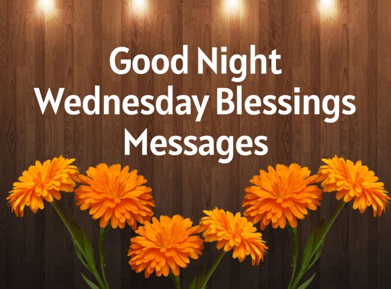 Good Night Wednesday Blessings