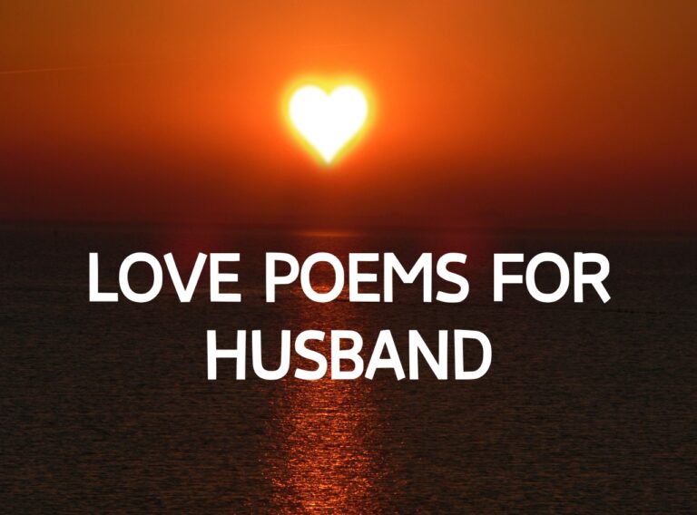 Love Poems For Husband