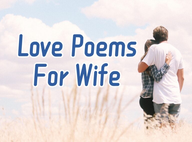 Love Poems For Wife