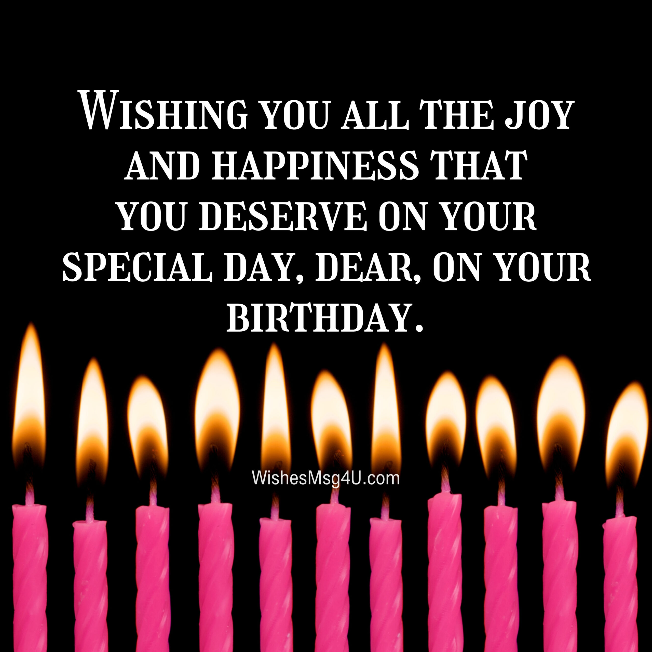 Wishing you all the joy and happiness that you deserve on your special day, dear, on your birthday. Happy Birthday Little Sister.